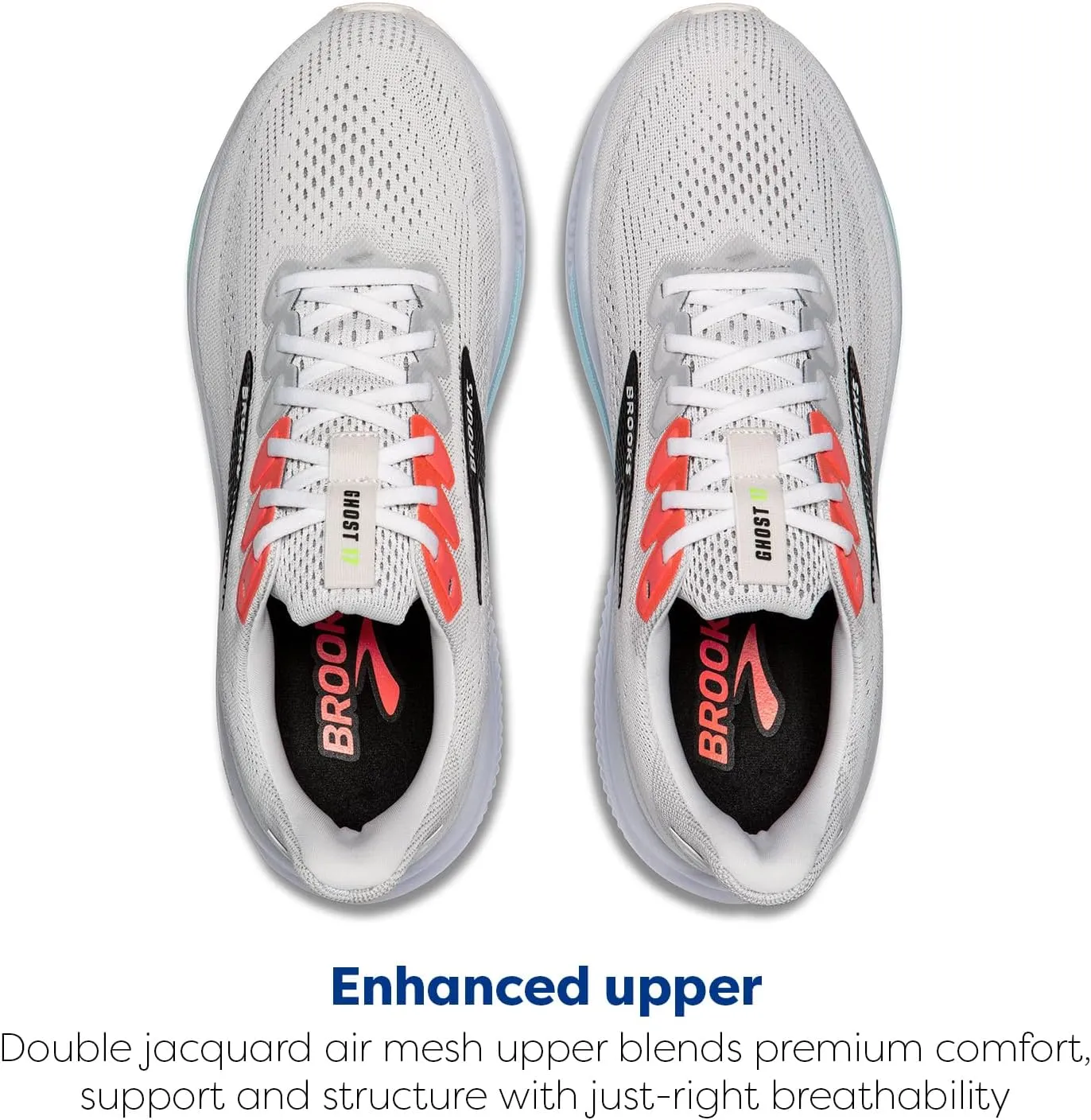 Brooks Mens Ghost 17 Neutral Running Shoe