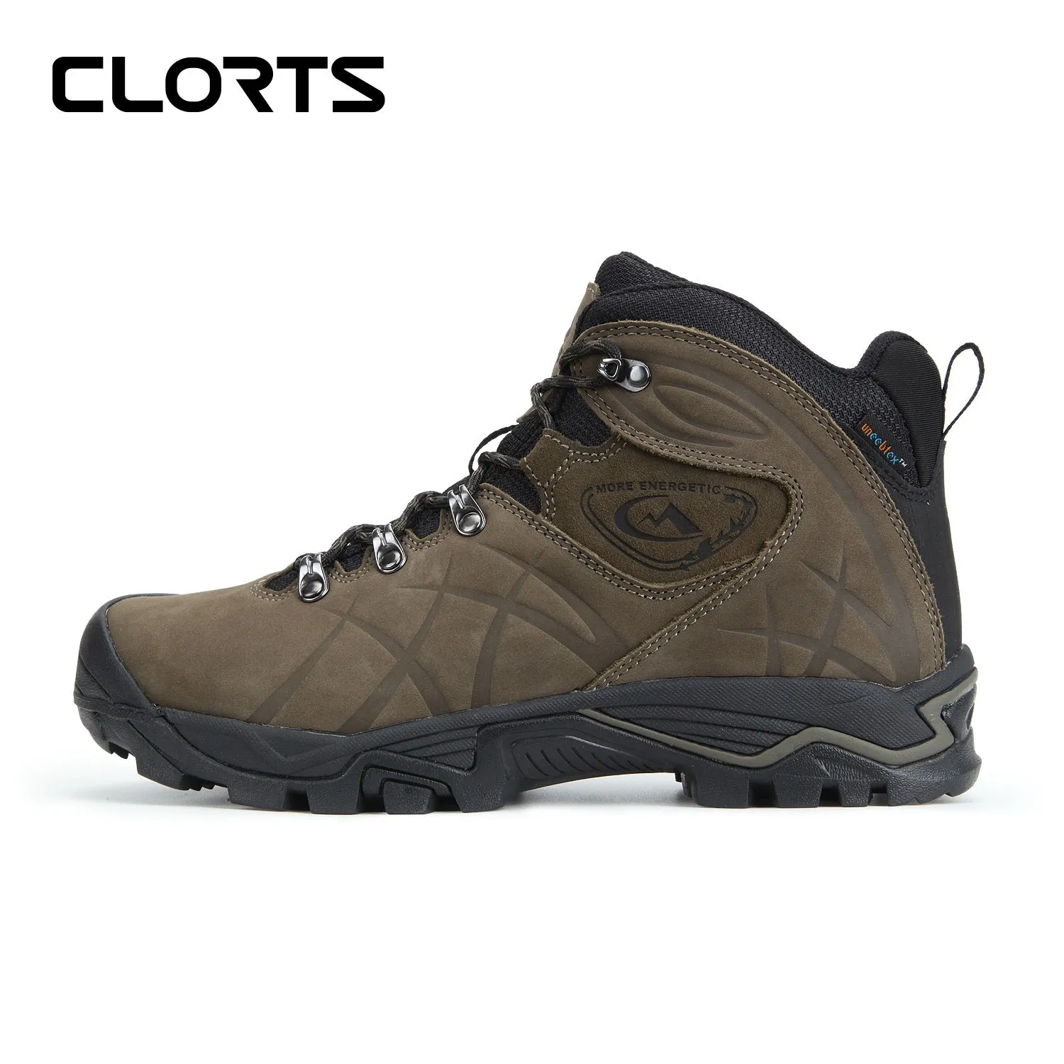 Clorts Waterproof Hiking Shoes for Men - Stay dry and comfortable on the trails with these slip-resistant, durable, and breathable shoes. 3B048