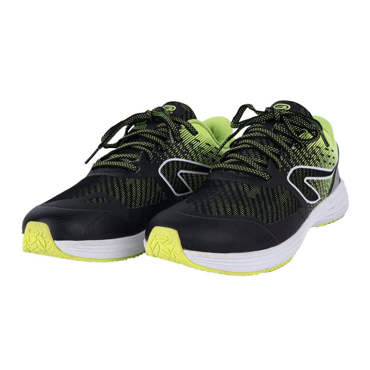 Decathlon Kalenji Kiprun Fast Sport Shoes Coated Fabric Black Colour For Men