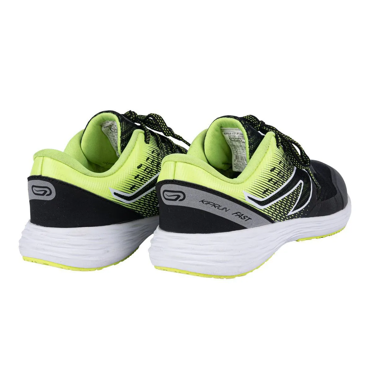 Decathlon Kalenji Kiprun Fast Sport Shoes Coated Fabric Black Colour For Men
