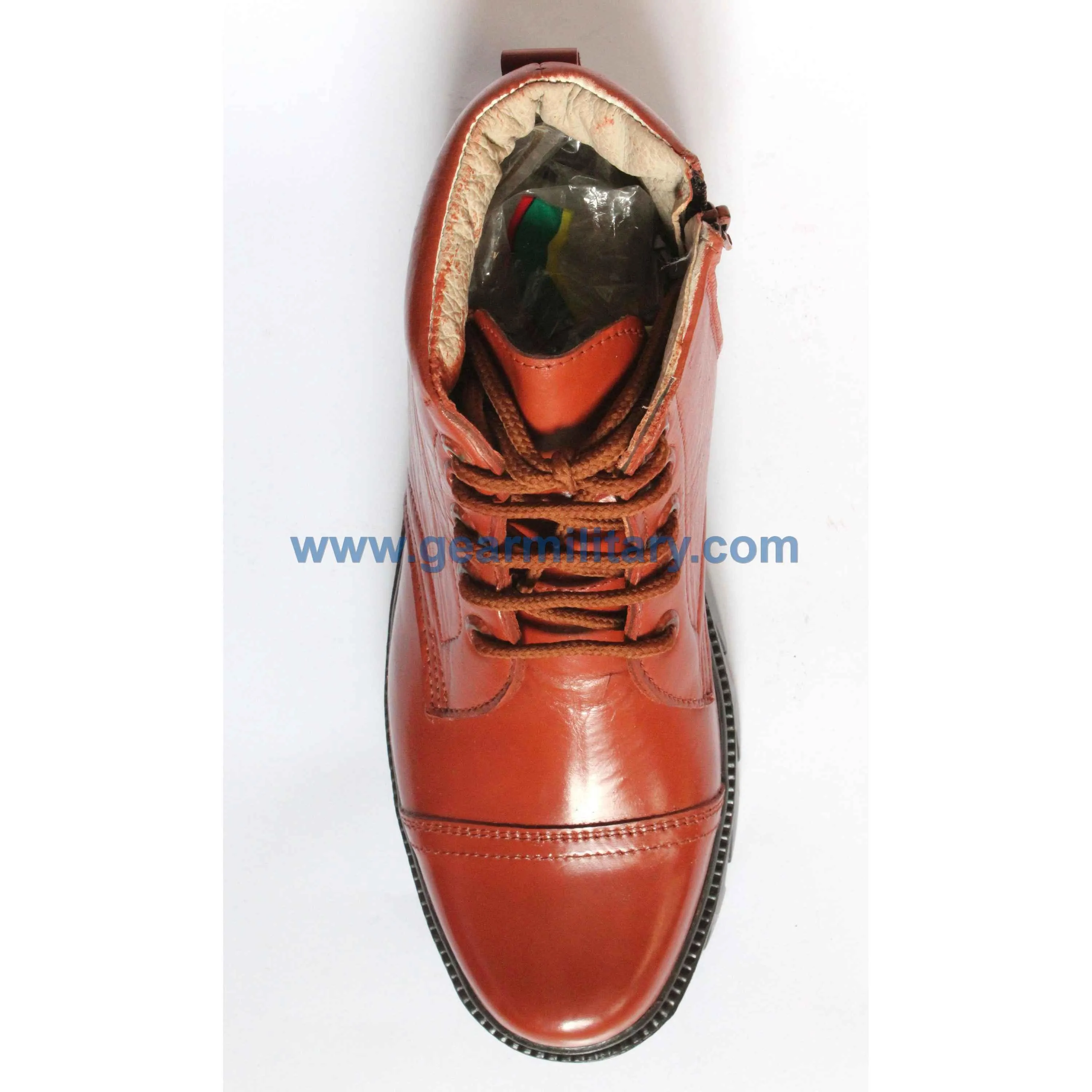 Red DMS Shoe with Chain