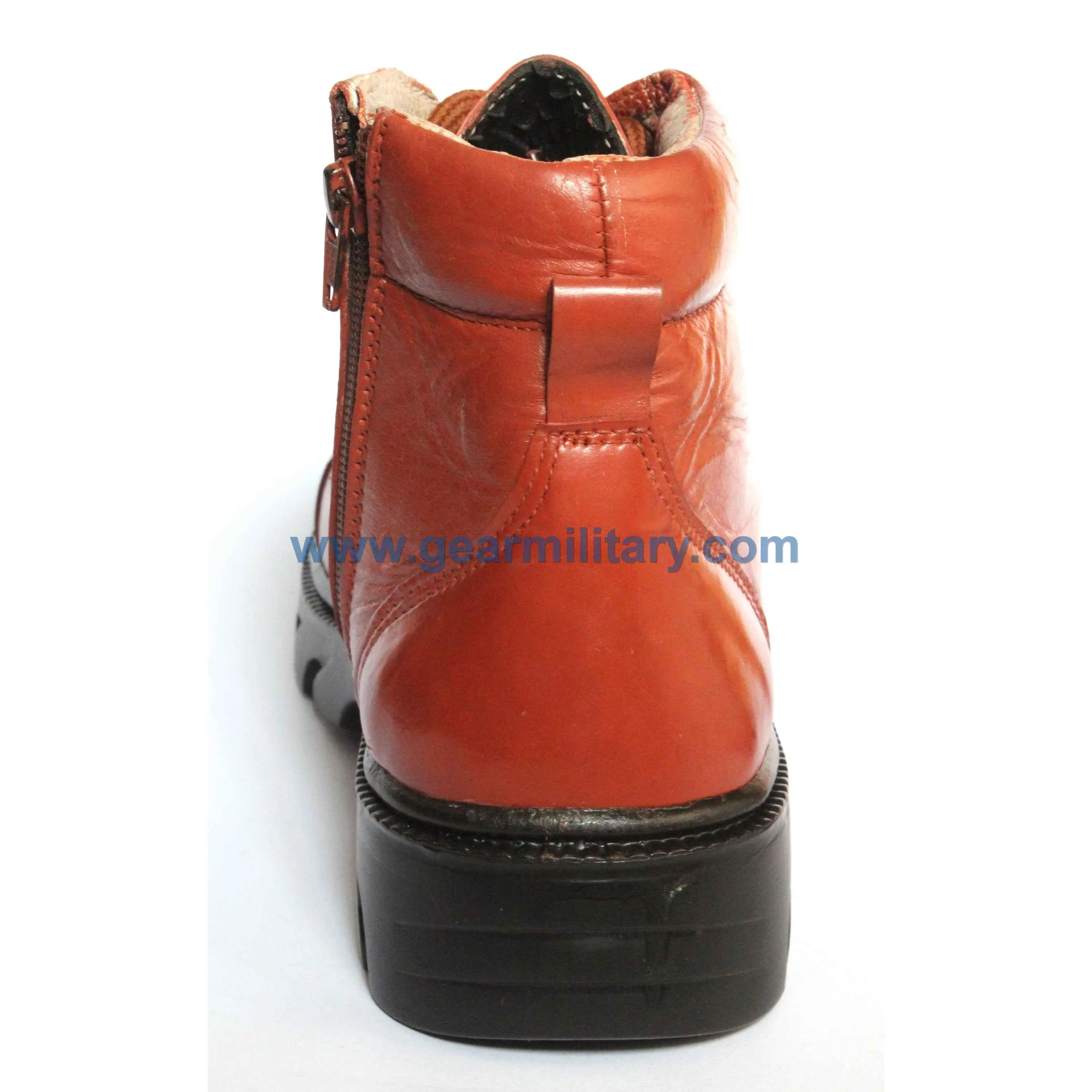 Red DMS Shoe with Chain