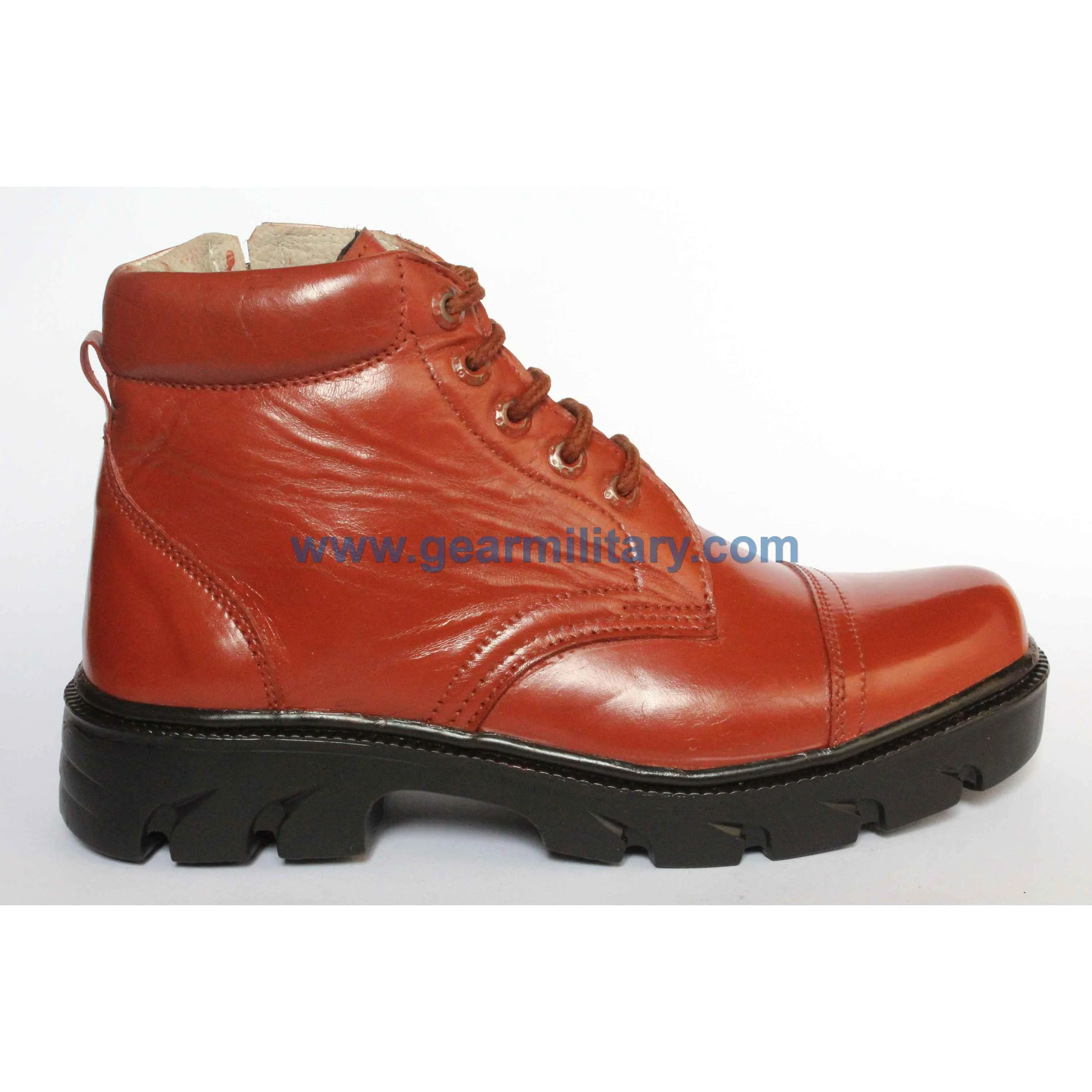 Red DMS Shoe with Chain