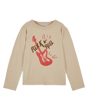 Rock T-Shirt in Greige