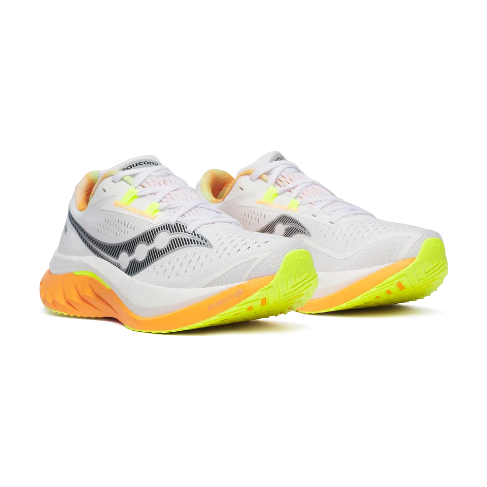 Saucony Men's Endorphin Speed 4 White/Peel