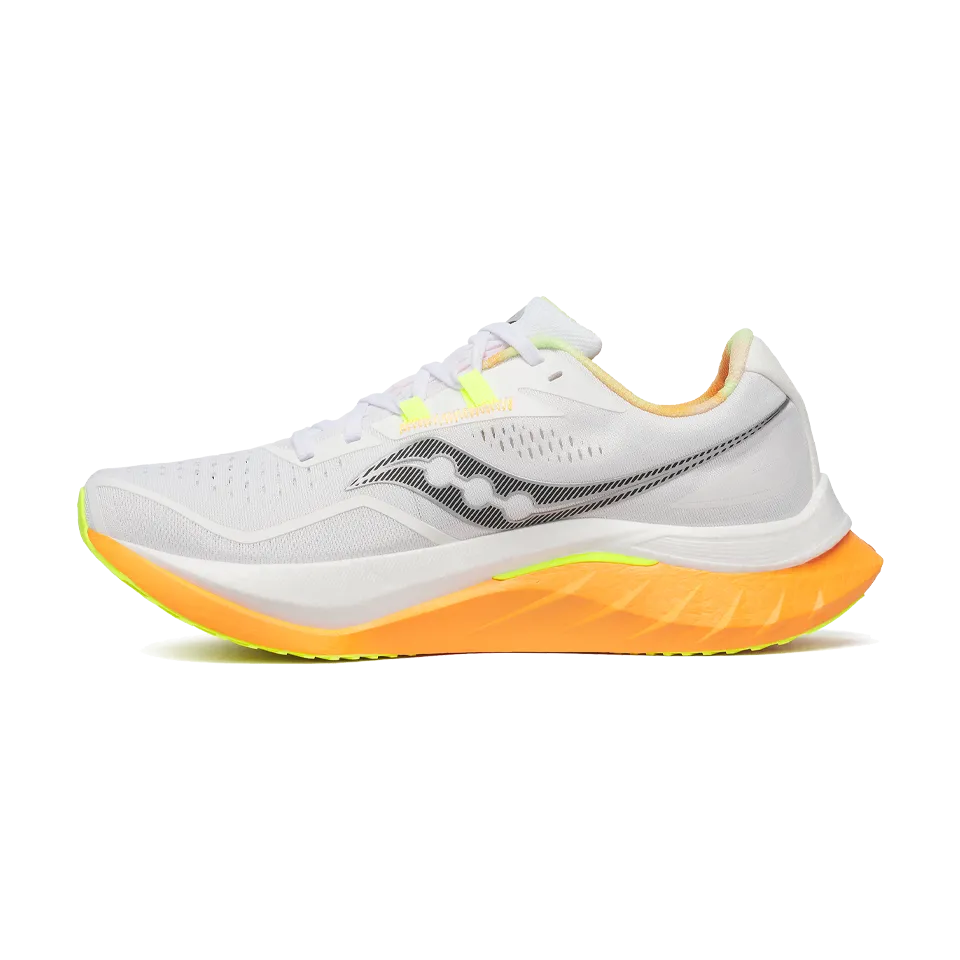 Saucony Men's Endorphin Speed 4 White/Peel