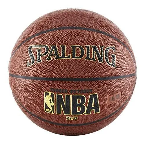 Spalding NBA Zi/O Indoor/Outdoor Basketball - Official Size 7 (29.5")
