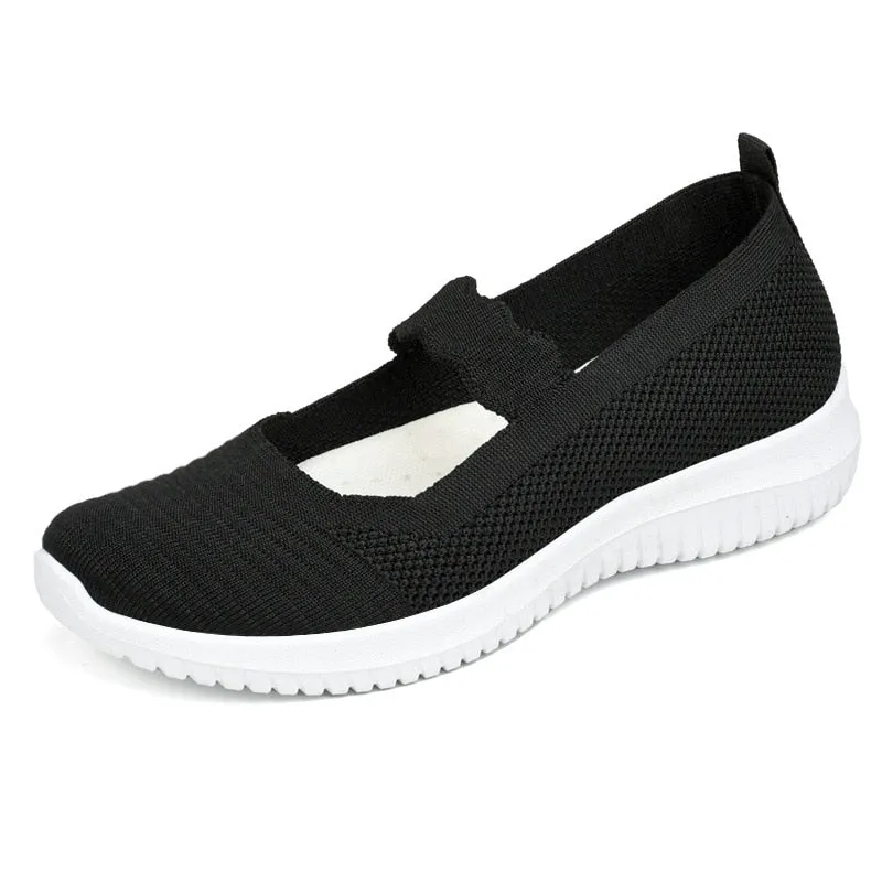 Summer Fashion Breathable Fly Weave Casual Women Shoes