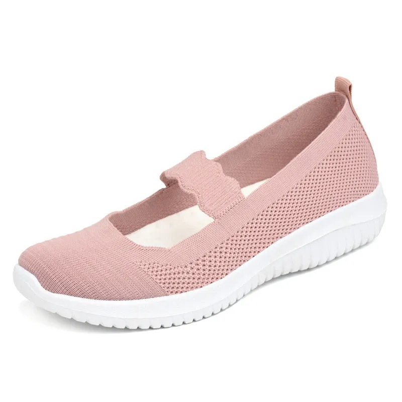 Summer Fashion Breathable Fly Weave Casual Women Shoes